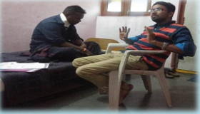 Krishna with his family Image 2